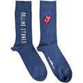 Blue - Front - The Rolling Stones Unisex Adult Vertical Logo Socks