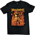 Black - Front - Megadeth Unisex Adult Cotton T-Shirt