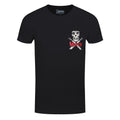 Black - Front - Misfits Unisex Adult Back Print Cotton T-Shirt