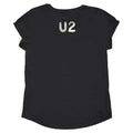 Black - Back - U2 Womens-Ladies Love Is Bigger Back Print T-Shirt