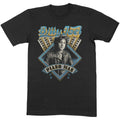 Black - Front - Billy Joel Unisex Adult Piano Man T-Shirt
