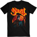 Black - Front - Ghost Unisex Adult Hunter´s Moon T-Shirt