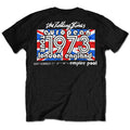 Black - Back - The Rolling Stones Unisex Adult London European´73 T-Shirt