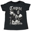 Black - Front - Tupac Shakur Womens-Ladies All Eyez On Me Cotton T-Shirt