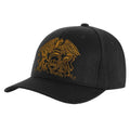 Black-Gold - Front - Queen Unisex Adult Classic Crest Baseball Cap
