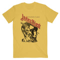 Yellow - Front - Judas Priest Unisex Adult Stained Class Vintage Head T-Shirt