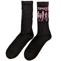 Black - Back - Spice Girls Unisex Adult Silhouette Socks