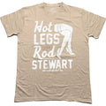 Sand - Front - Rod Stewart Unisex Adult Hot Legs T-Shirt