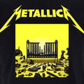 Black - Side - Metallica Unisex Adult 72 Seasons Squared Cover Back Print Cotton T-Shirt