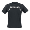 Black - Front - Metallica Unisex Adult Master Of Puppets Photo Back Print T-Shirt