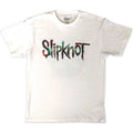 White - Front - Slipknot Unisex Adult Adderall Faceback Cotton T-Shirt