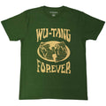 Green - Front - Wu-Tang Clan Unisex Adult Forever T-Shirt