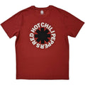 Red - Front - Red Hot Chilli Peppers Unisex Adult Asterisk T-Shirt