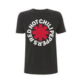 Black - Front - Red Hot Chilli Peppers Unisex Adult Asterisk T-Shirt