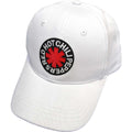 White - Front - Red Hot Chilli Peppers Unisex Adult Classic Asterisk Baseball Cap