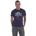 Navy Blue - Side - Bruce Springsteen Unisex Adult The E-Street Band T-Shirt