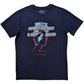 Navy Blue - Front - Bruce Springsteen Unisex Adult The E-Street Band T-Shirt
