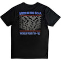 Black - Back - Bruce Springsteen Unisex Adult Born In The USA ´85 T-Shirt