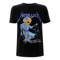 Black - Front - Metallica Unisex Adult Doris Back Print T-Shirt