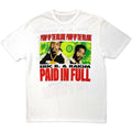 White - Front - Eric B. & Rakim Unisex Adult Pump Up The Volume Back Print T-Shirt