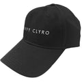 Black-White - Front - Biffy Clyro Unisex Adult Logo Baseball Cap