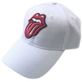 White - Front - The Rolling Stones Unisex Adult Logo Baseball Cap