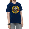Navy Blue - Front - Guns N Roses Childrens-Kids Classic Logo T-Shirt