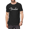 Black - Back - Fender Unisex Adult Classic Logo T-Shirt