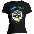 Black - Front - Motorhead Womens-Ladies Overkill T-Shirt