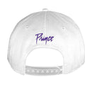 White-Purple - Back - Prince Unisex Adult Symbol Baseball Cap
