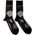 Black - Front - AC-DC Unisex Adult Icons Socks