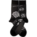Black - Back - AC-DC Unisex Adult Icons Socks