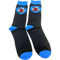Black-Blue - Front - The Who Unisex Adult Logo Socks