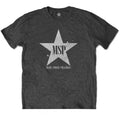 Charcoal Grey - Front - Manic Street Preachers Unisex Adult Classic Distressed Star Cotton T-Shirt