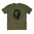 Military Green - Front - Che Guevara Unisex Adult Logo Cotton T-Shirt