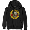Black - Front - Guns N Roses Unisex Adult Classic Logo Hoodie