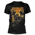 Black - Front - Avenged Sevenfold Unisex Adult Atone Cotton T-Shirt
