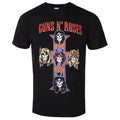 Black - Front - Guns N Roses Unisex Adult Vintage Cross T-Shirt