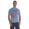 Stone Blue - Front - The Rolling Stones Unisex Adult ´82 Tour T-Shirt