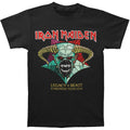 Black - Front - Iron Maiden Unisex Adult Back Print T-Shirt