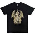 Black - Front - Bring Me The Horizon Unisex Adult Angel Amen Cotton T-Shirt