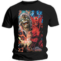 Black - Front - Iron Maiden Unisex Adult Duality T-Shirt
