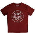 Red - Front - Alice In Chains Unisex Adult Circle Emblem T-Shirt