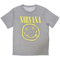 Grey-Yellow - Back - Nirvana Unisex Adult Smile Pyjama Set