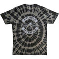 Charcoal Grey - Front - Avenged Sevenfold Unisex Adult Death Bat Crest Tie Dye T-Shirt