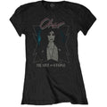 Black - Front - Cher Womens-Ladies Cotton T-Shirt