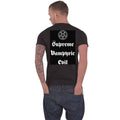 Black - Back - Cradle Of Filth Unisex Adult Supreme Vampiric Evil Cotton T-Shirt
