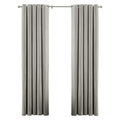 Natural - Front - Riva Home Atlantic Eyelet Ringtop Curtains