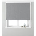 Silver - Back - Paoletti Eclipse Roller Blind