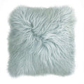 Blue Blush - Front - Riva Home Mongolian Cushion Cover